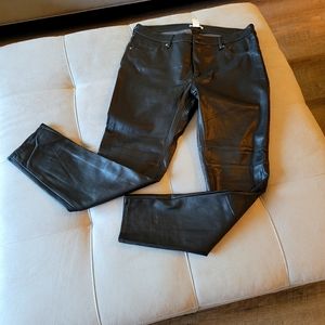 Vegan "leather" Pants